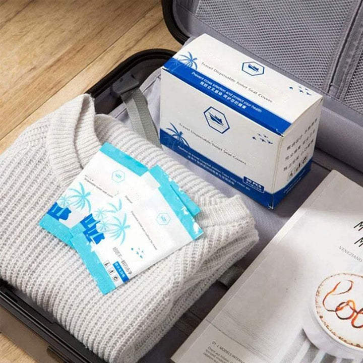 Disposable Toilet Seat Covers 50 Pieces – Your Hygienic Travel Companion