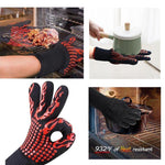 MaxiGrip Profi Grillhandschuhe – Hitzeschutz für alle Anwendungen