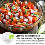 Manual vegetable chopper