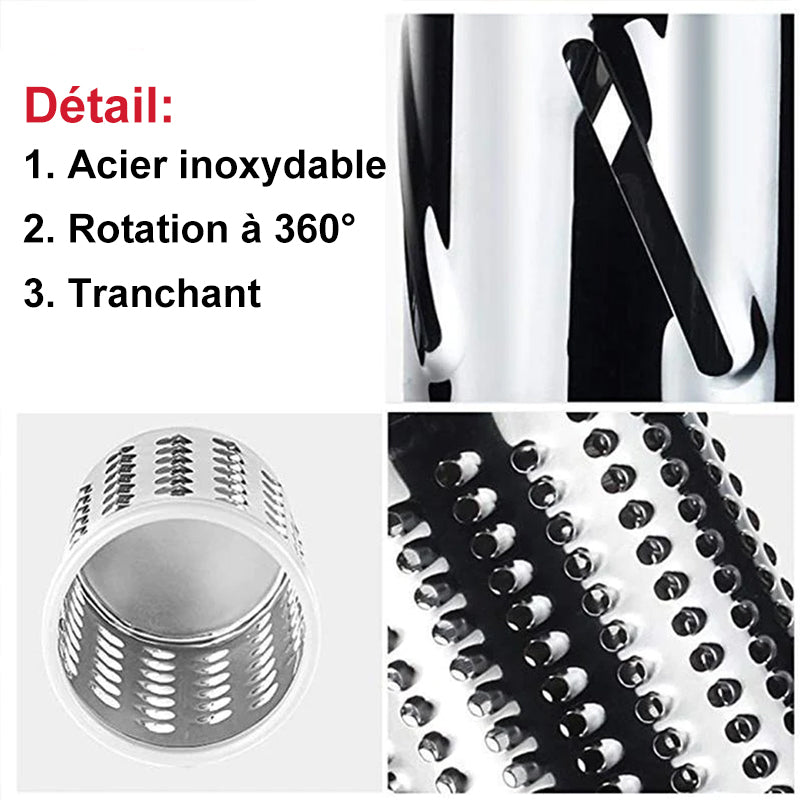 Multifunctional Vegetable Slicer with 3 Blades