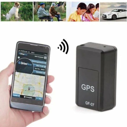 Mini GPS Tracker with Magnet | Global Location Tracking | Black