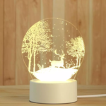 3D Nachtlicht mit USB-Anschluss