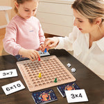 Creative learning game to promote multiplication for children