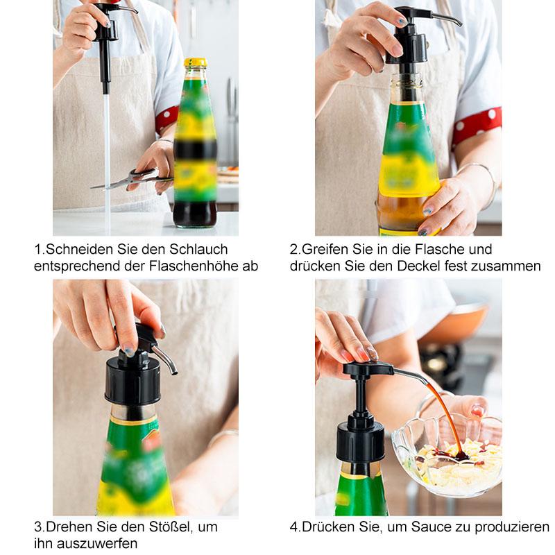 Praktische Flaschendüse für aromatisierte Saucen | FrischGenuss