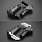Ergonomische Fahrradgriffe aus Aluminium und Silikon