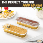 Disposable aluminum foil containers