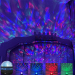 2-in-1 Projektor für Nordlichter und Ozeanwellen