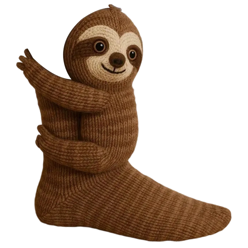 Non-slip house socks with a comfortable grip