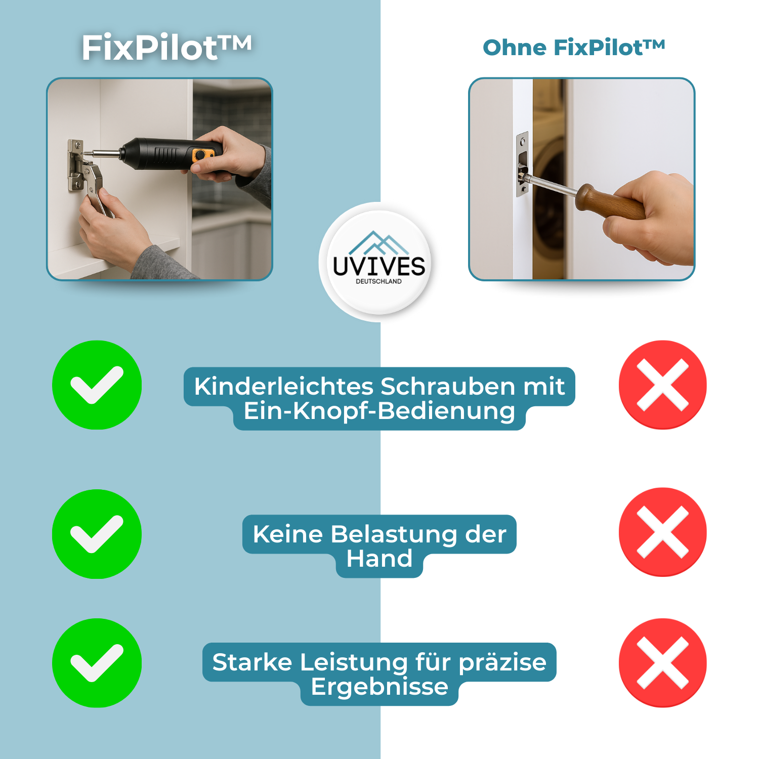 Einfache Schraubarbeiten mit dem SmartTurn Schrauber