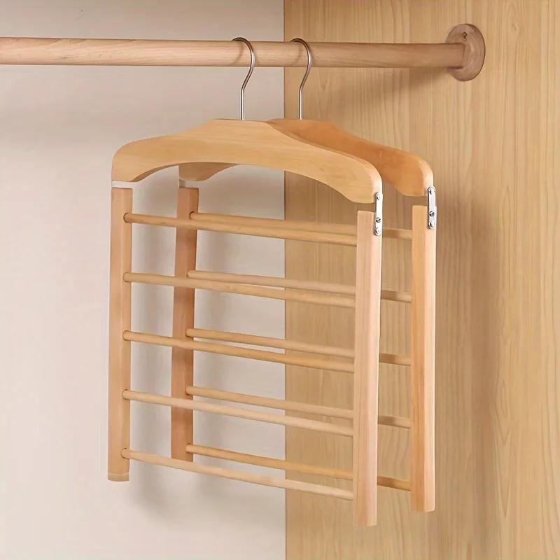 Elegante Holzkleiderbügel – Stilvolle Ordnung für Ihren Kleiderschrank