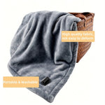 12V Heated Fleece Blanket for Car and Camping – Comfort for Cold Days