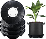 Selbstbewässernde Pflanzenuntersetzer mit 2,8 L Wasserreservoir | 4er-Pack
