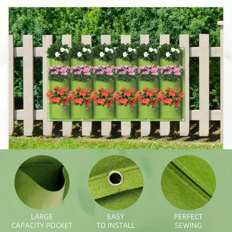 Vertikale Gartenlösung für ein grünes Zuhause