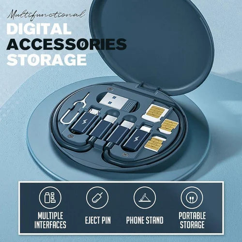 Versatile 9-in-1 Cable Organizer for Every Need