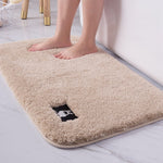 Cozy thick-pile bathroom rug | SoftStep