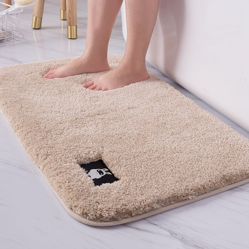 Cozy thick-pile bathroom rug | SoftStep