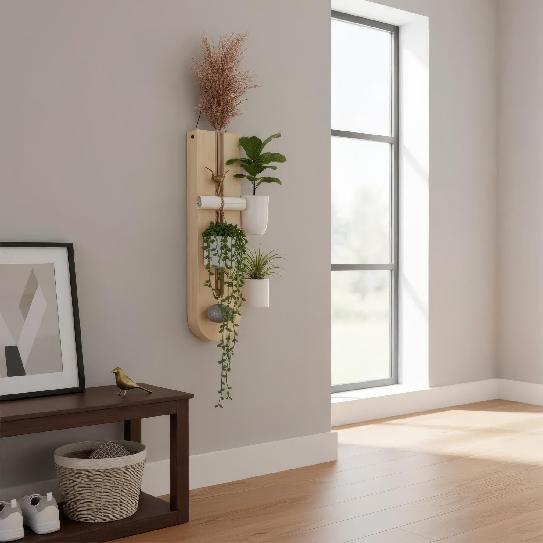 NaturPur – Stylish Wall Mount for Your Plant Display