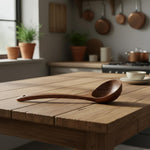 Naturverbundenes Küchenutensilien-Set aus edlem Holz