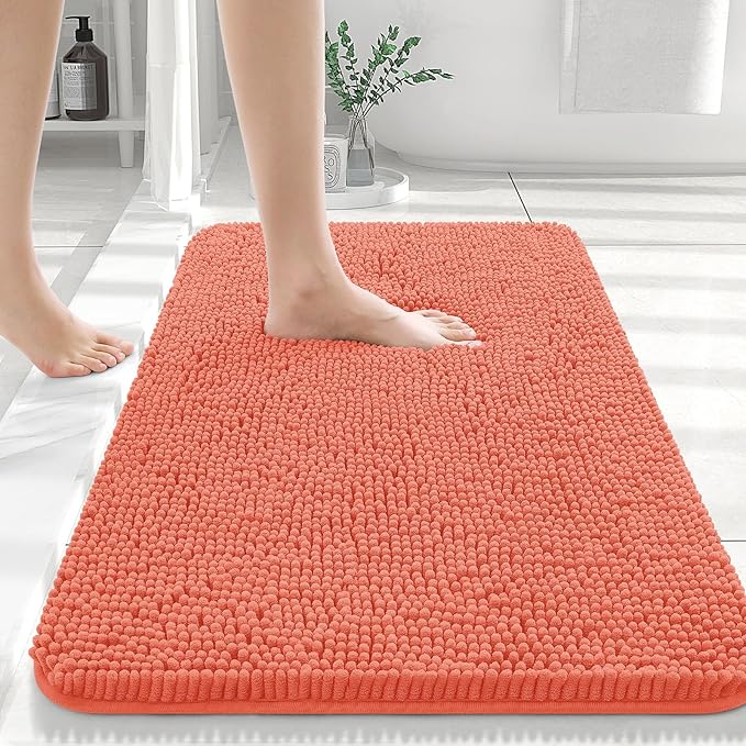 Comfortable and Non-Slip Bathroom Mat – Quick-Drying Bath Rug for Safety and Comfort