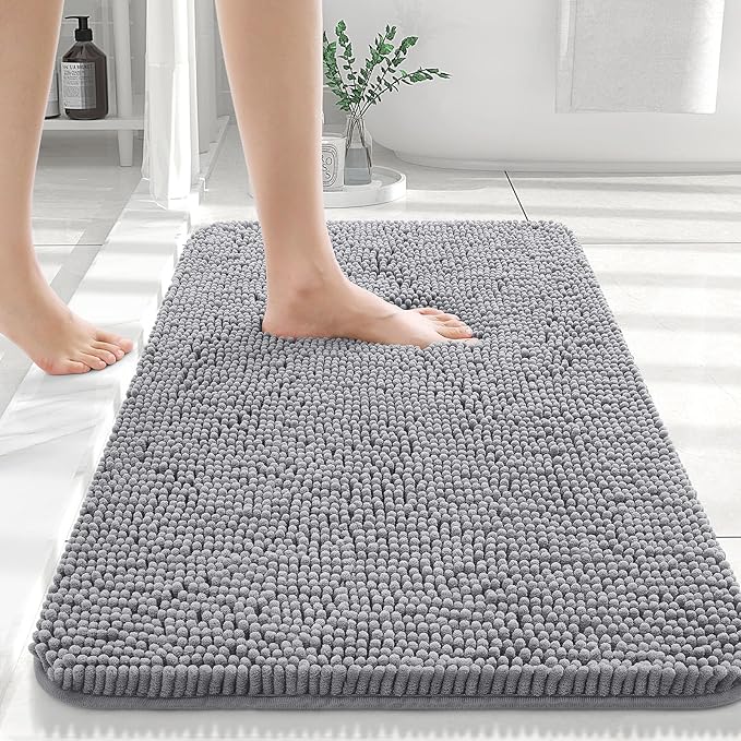 Comfortable and Non-Slip Bathroom Mat – Quick-Drying Bath Rug for Safety and Comfort