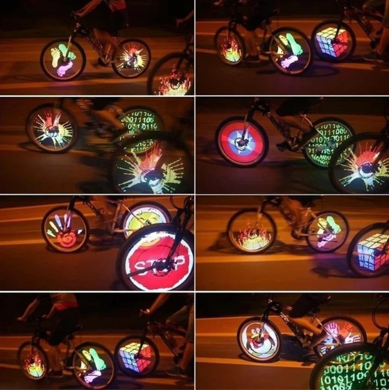 LuminBike | 3D Bicycle Spoke LED Lights