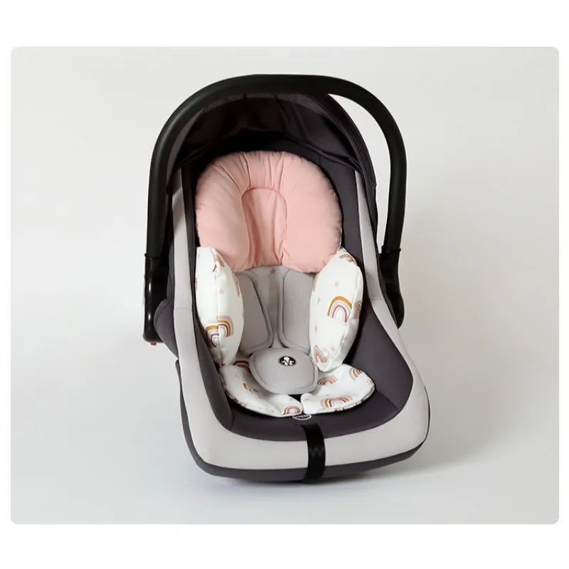 Infant Car Seat Insert with Head Support – Soft Cushion for Car Seats & Strollers