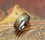Viking Ring Made of Steel - Dragon's Breath
