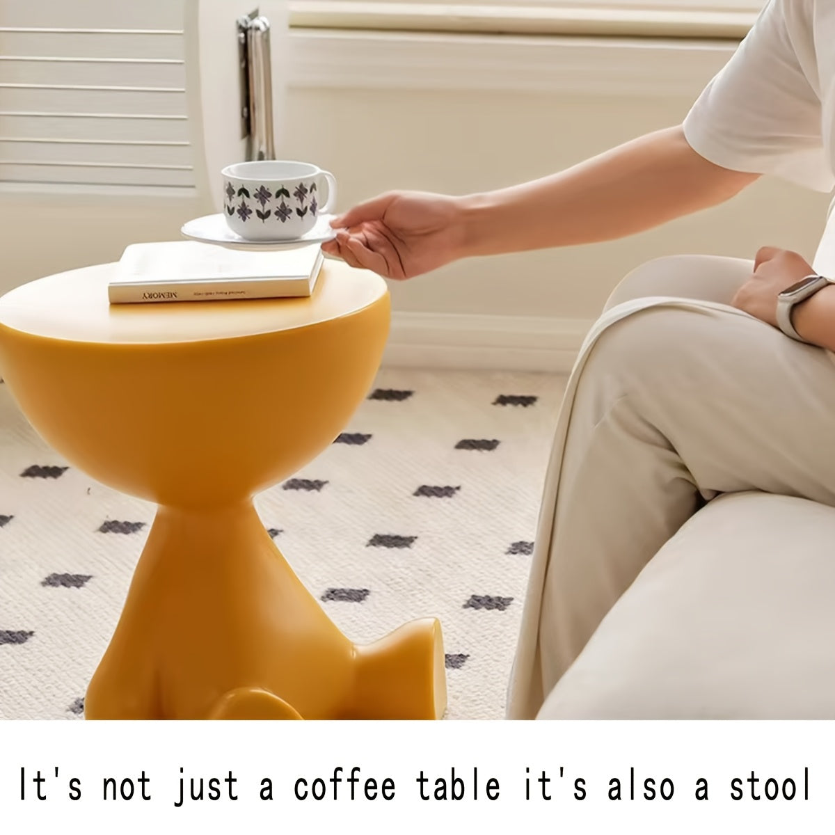 Bear Table made of Plastic – Playful Bedside Table