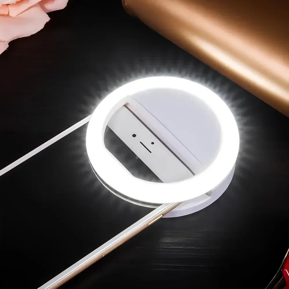 Handy Ringlicht zum Clip-On – Tragbare Beleuchtung