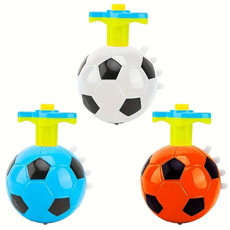 LED Football Spinning Top with Light Effect