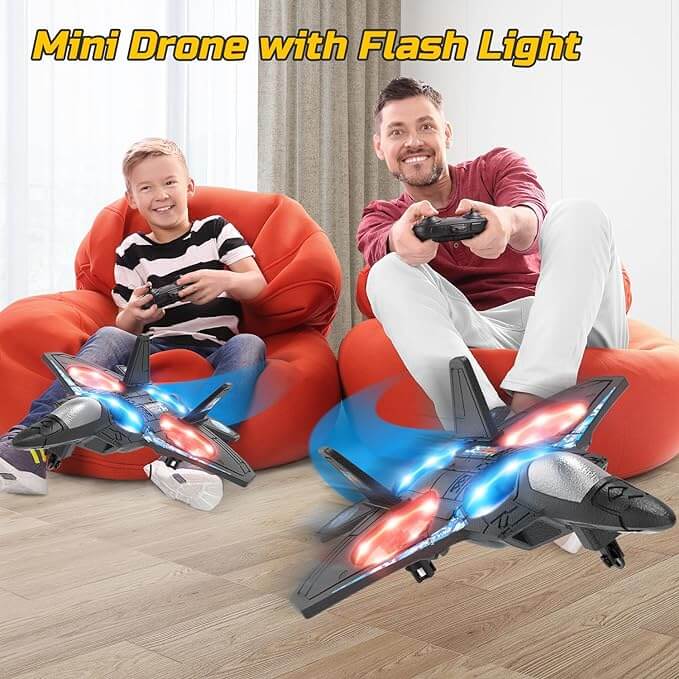 Fernsteuerbares LED-Flugzeug für Kinder von 6-12 Jahren