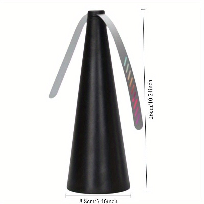 Compact outdoor fan against mosquitoes and flies – Battery-powered and mobile