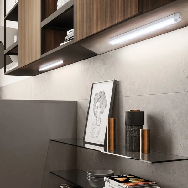 Smart LED lamp with motion sensor and USB charging function
