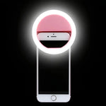 Handy Ringlicht zum Clip-On – Tragbare Beleuchtung