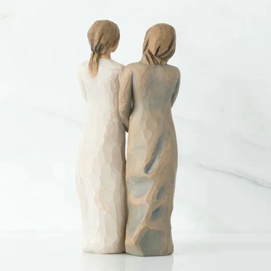 Connectedness in Art: Resin Figurine Three Women