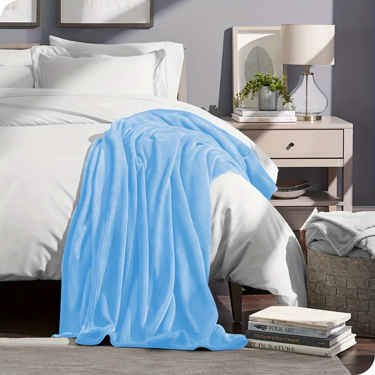Premium Plüschdecke – Weich & Hautfreundlich für Einzel- und Doppelbetten
