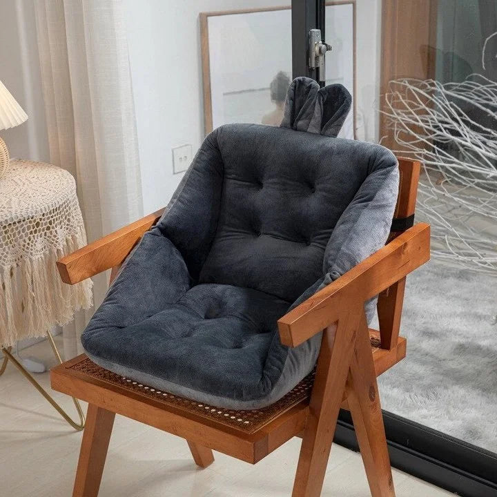 Orthopedic Seat Cushion with Pressure Relief and Back Support