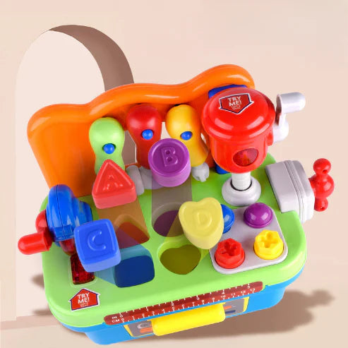 Interactive Toy Tools and Shapes for Kids – Workbench