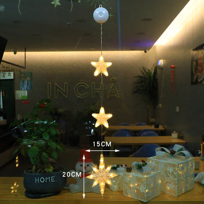 Christmas Window Lights with Suction Cup