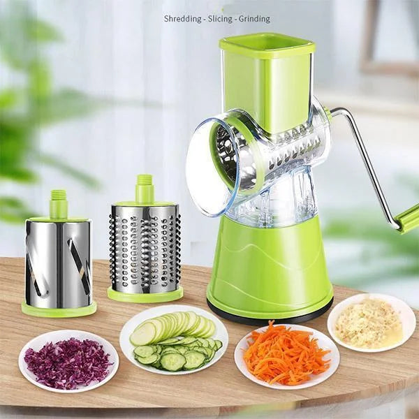 Kitchen Magic Manual Grater | Versatile Kitchen Helper for Effortless Grating and Slicing