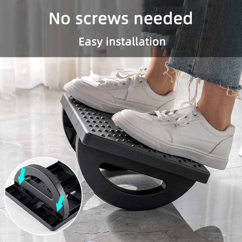 Ergonomic Footrest with Tilting Surface – Non-Slip and Ready to Use