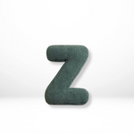 Elegantes Samt-Decor-Kissen mit Buchstaben – A bis Z erhältlich