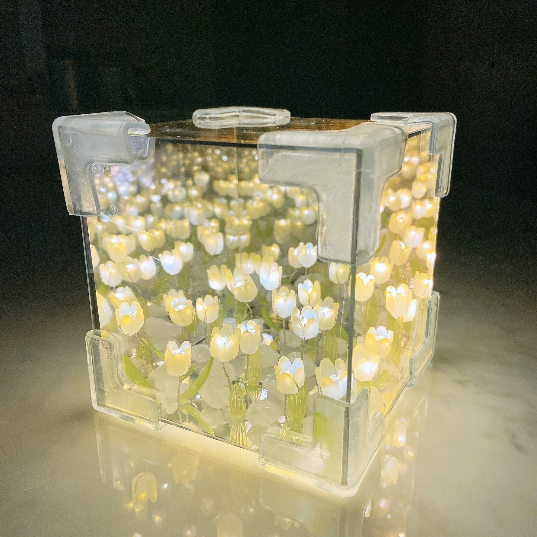 Zauberhafte Tulpenlampe – Blossom Box