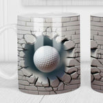 Cup with ball pattern