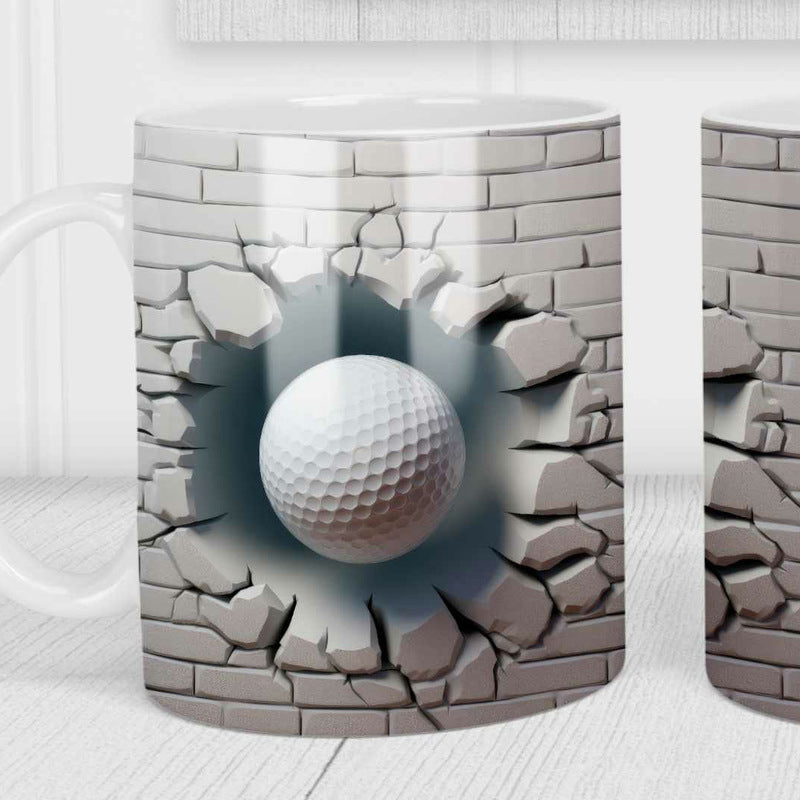 Cup with ball pattern