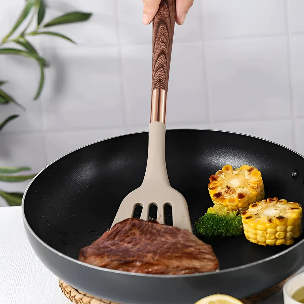 Elegant Silicone Cooking Utensil Set | 10 Pieces for Your Kitchen