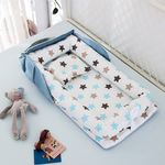 Foldable Baby Bed with Pillow – Portable Design for Travel