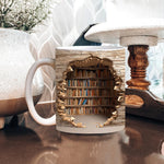 Bookshelf Mug