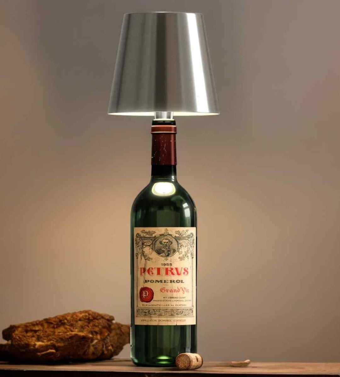 Elegante Flaschenlampe | Stilvolle Beleuchtung für Ihr Zuhause