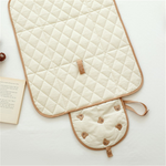 Foldable Changing Mat with Bear Motif – Practical Changing Pad for Travel
